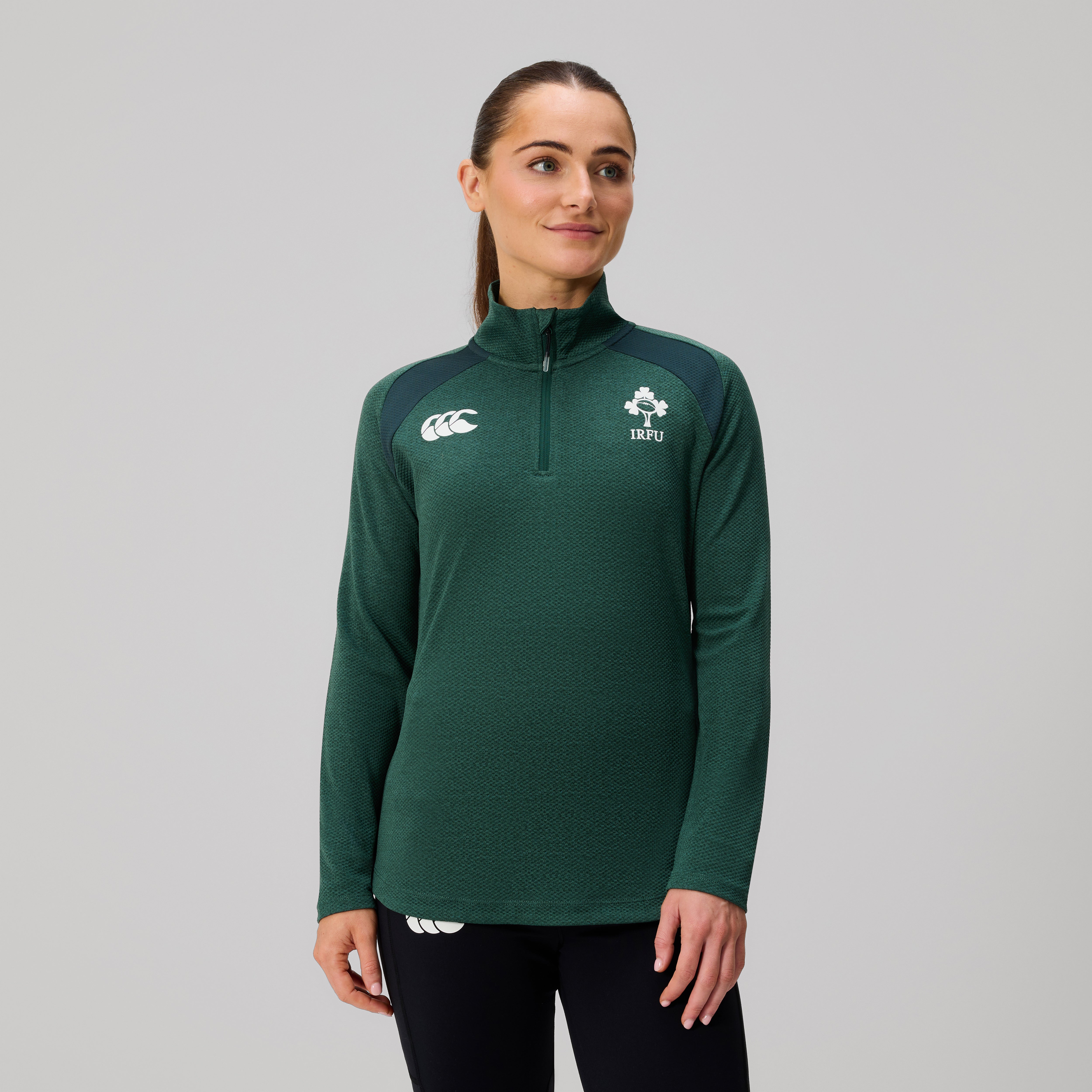 canterbury-ireland-elite-1st-layer-verde-donna image 1