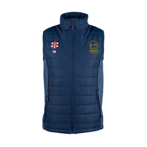 gray-nicolls-oxford-cc-pro-performance-gilet-bodywarmer-senior-blu-navy image 1