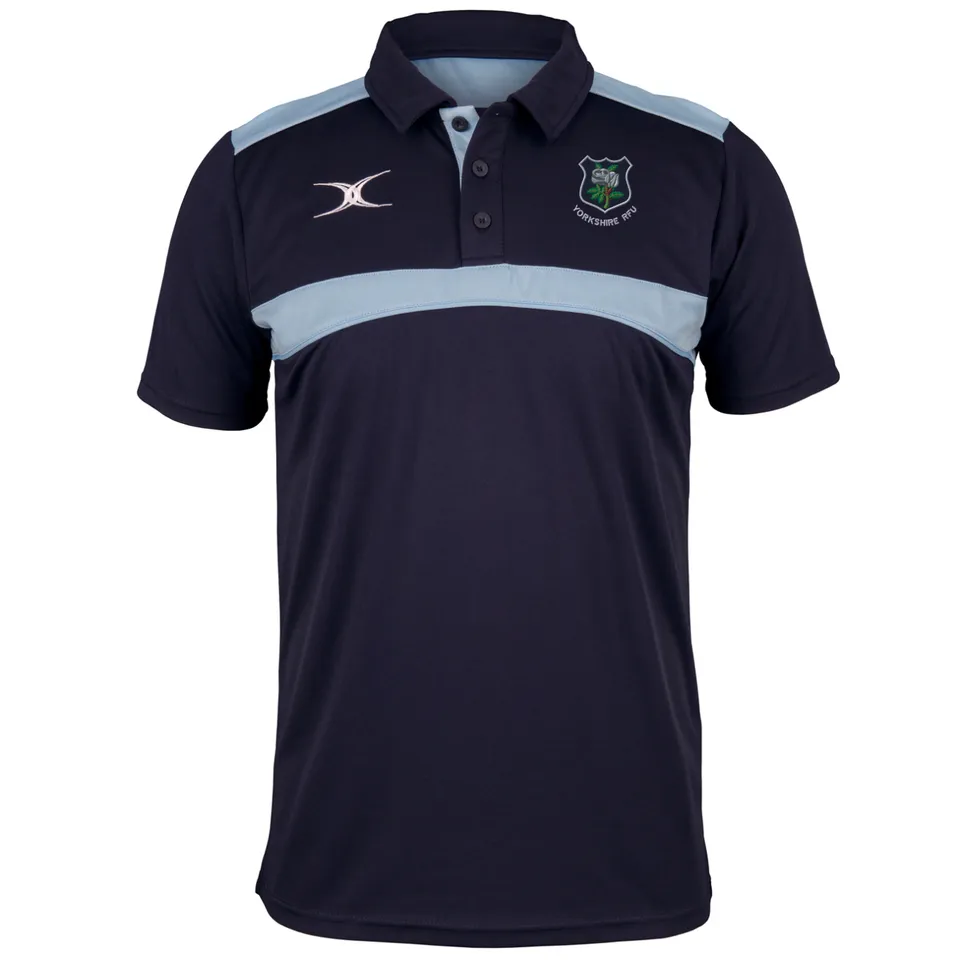 gilbert-rugby-yorkshire-pdg-photon-polo-uomo-blu-navy-azzurro image 1