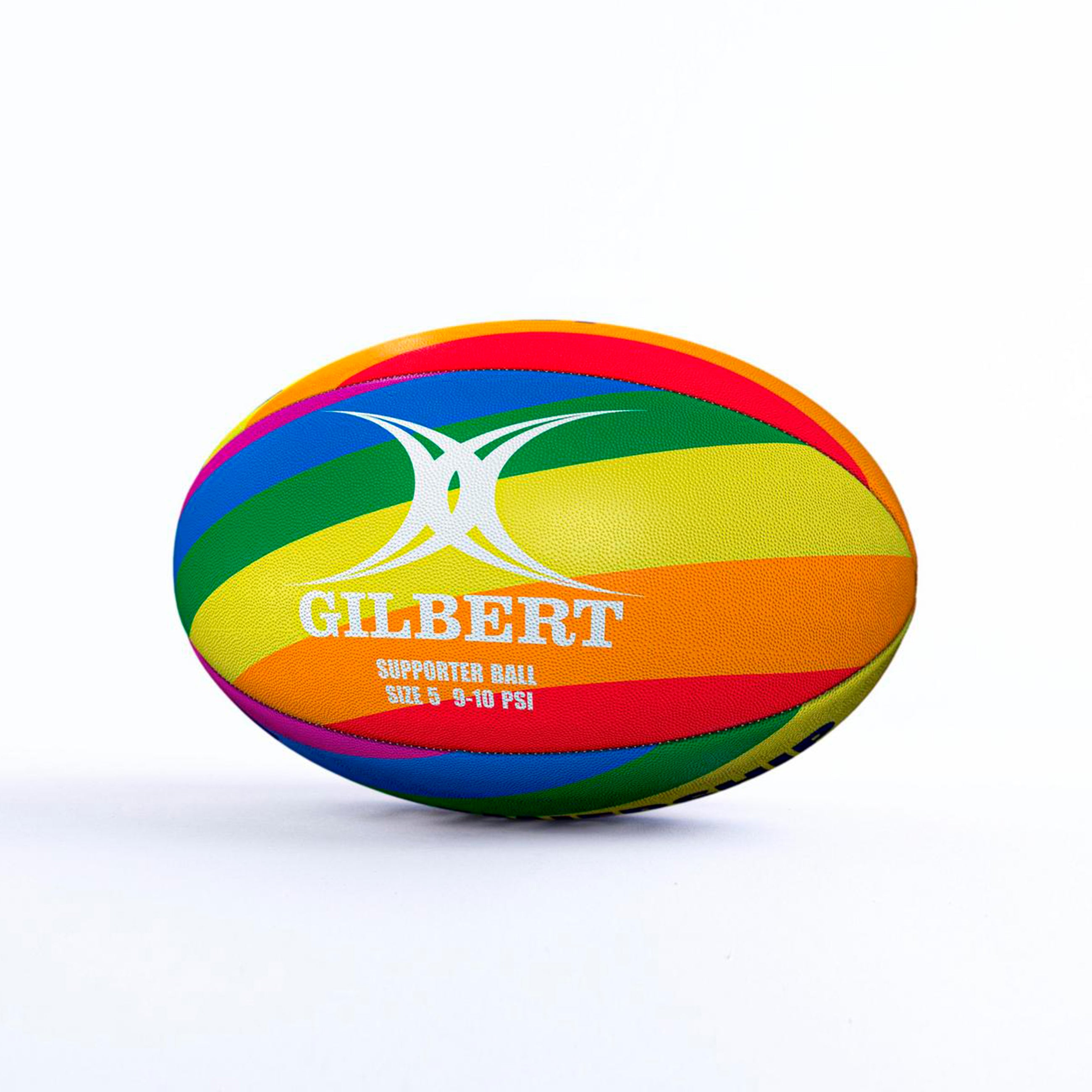 gilbert-rugby-rainbow-premiership-rugby-ball-pallone-supporter-misura-5 image 3