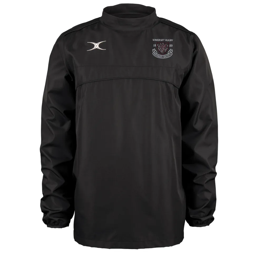 gilbert-rugby-somerset-rugby-referees-society-photon-giacca-warm-up-uomo-nero-se image 1