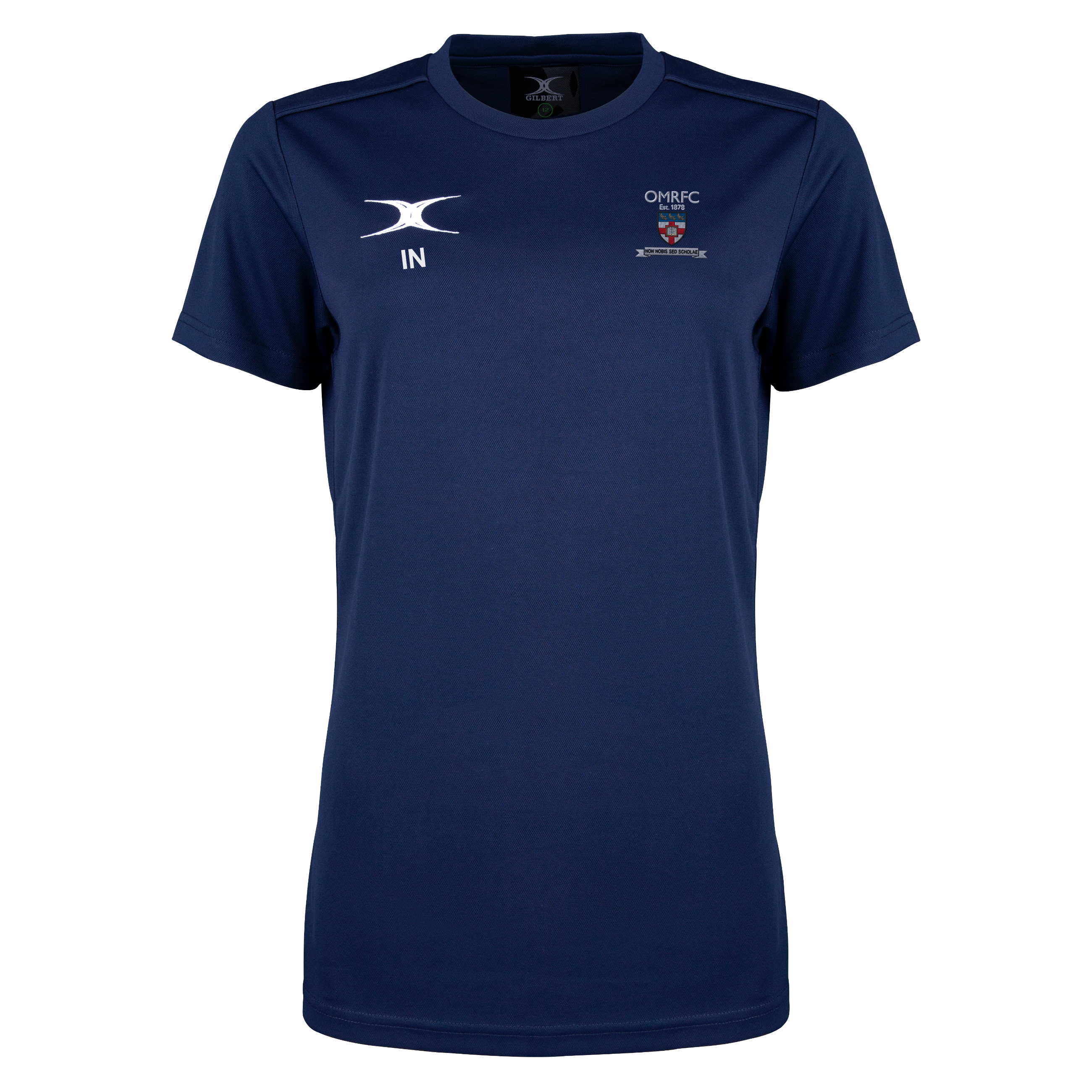 gilbert-rugby-old-millhillians-rfc-photon-ii-t-shirt-blu-navy-senior image 1