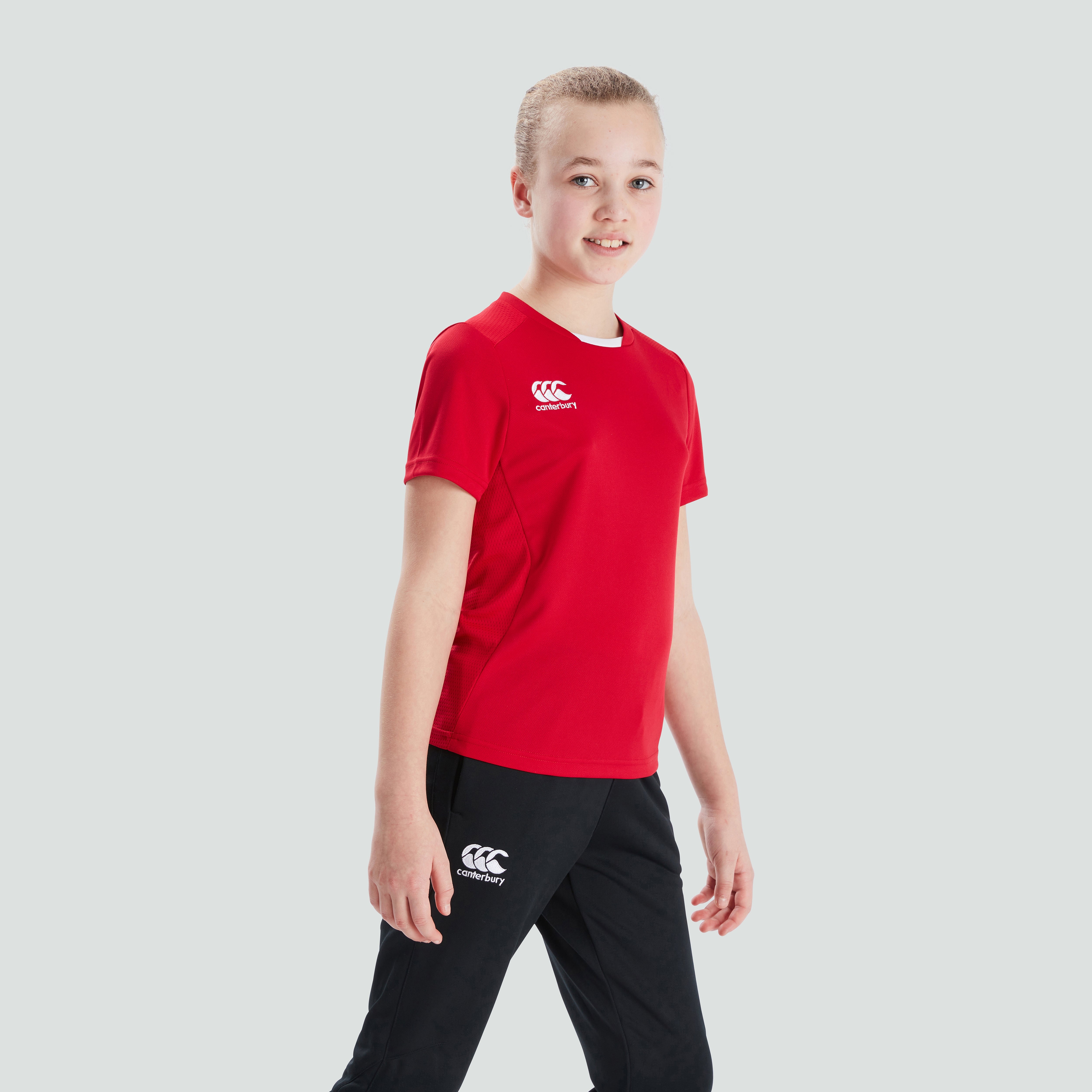 canterbury-club-dry-t-shirt-junior-unisex-rosso image 2