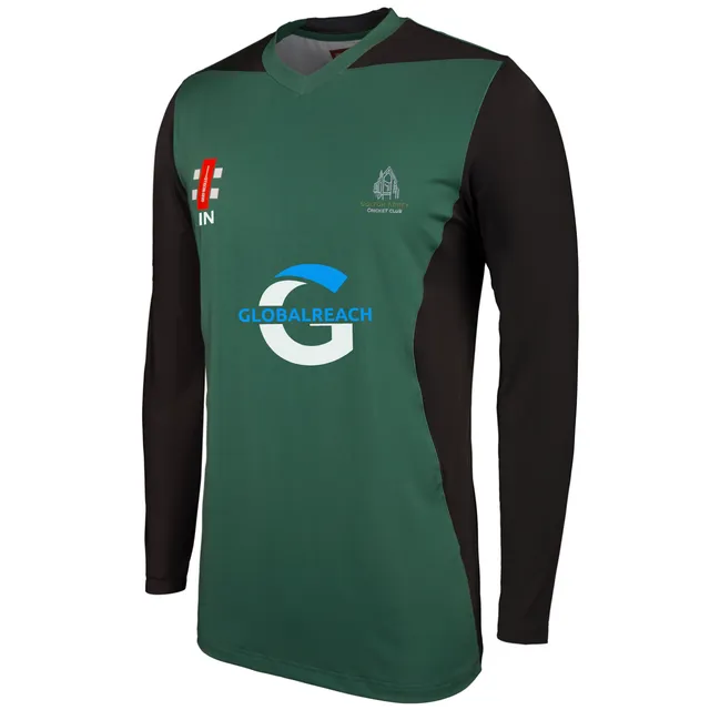 gray-nicolls-pro-performance-bolton-abbey-cc-maglia-cricket-t20-manica-lunga-sen image 1