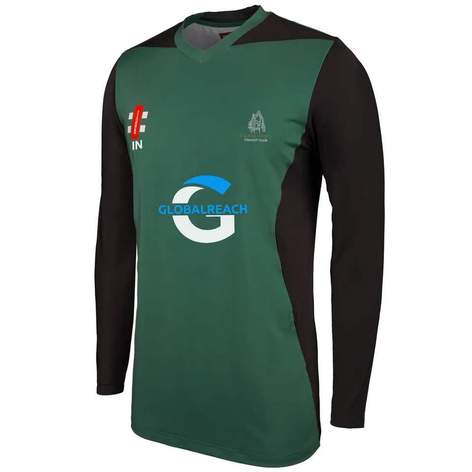 gray-nicolls-pro-performance-bolton-abbey-cc-maglia-cricket-t20-manica-lunga-sen image 1