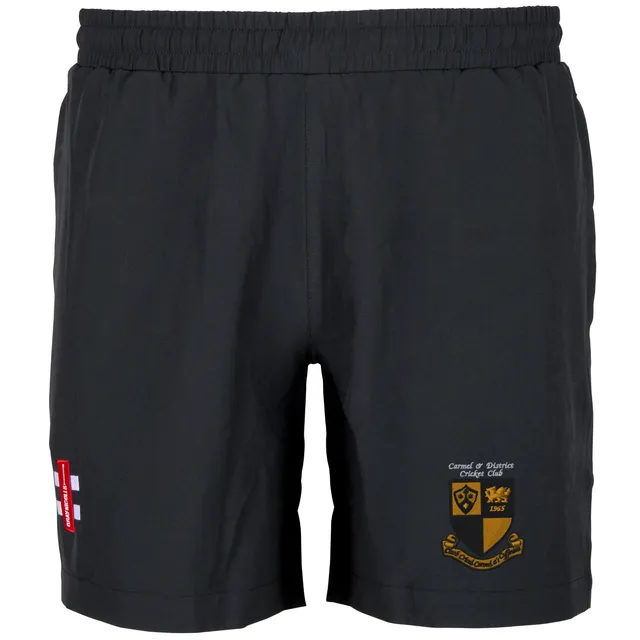 gray-nicolls-carmel-and-district-cc-junior-pantaloncini-velocity-neri image 1