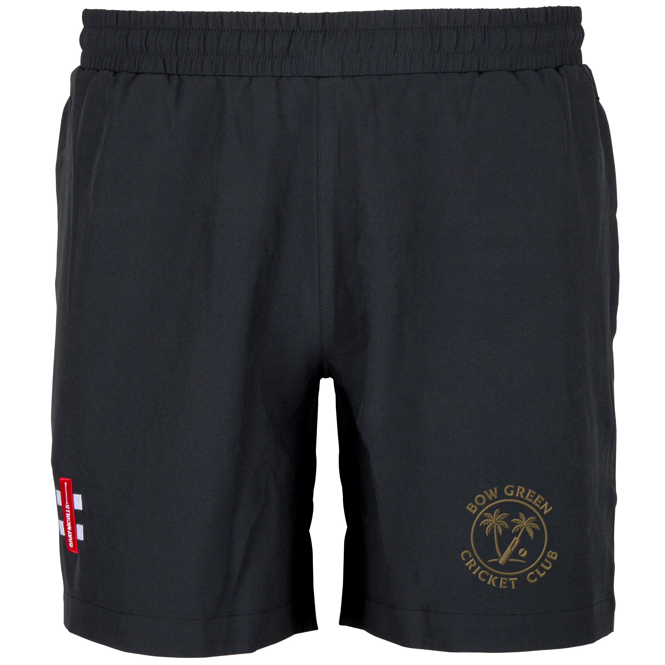 gray-nicolls-velocity-pantaloncini-training-bow-green-cc-senior-neri image 1