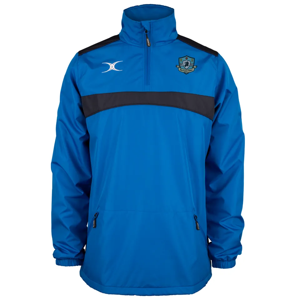 gilbert-rugby-warrington-select-rfc-senior-photon-giacca-1-4-zip-uomo-royal-dark image 1
