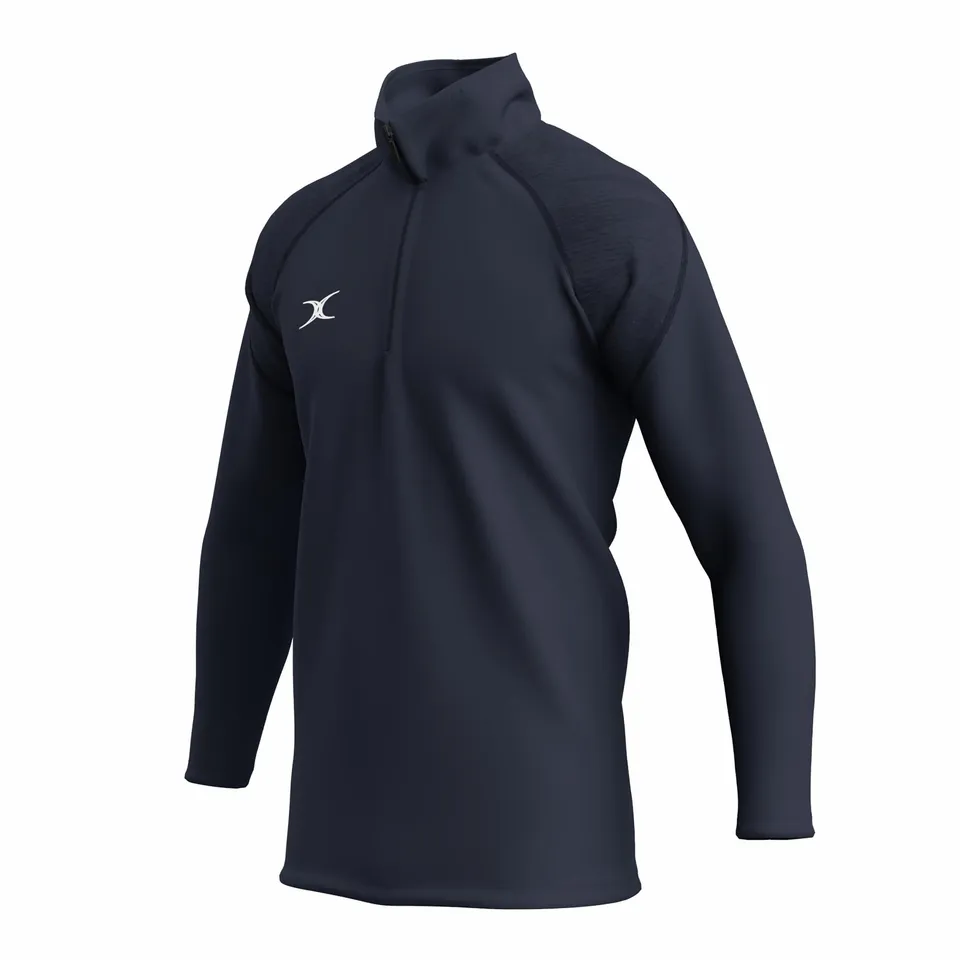 gilbert-rugby-gts-1-4-zip-fleece-junior-pile-tecnico-collo-alto image 1