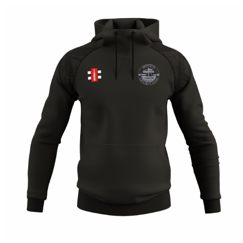 gray-nicolls-gts-felpa-con-cappuccio-senior-ipswich-cricket-club-nera image 1