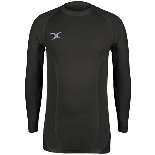 gilbert-rugby-harrogate-rufc-atomic-x-ii-baselayer-maglia-termica-senior-nero image 1
