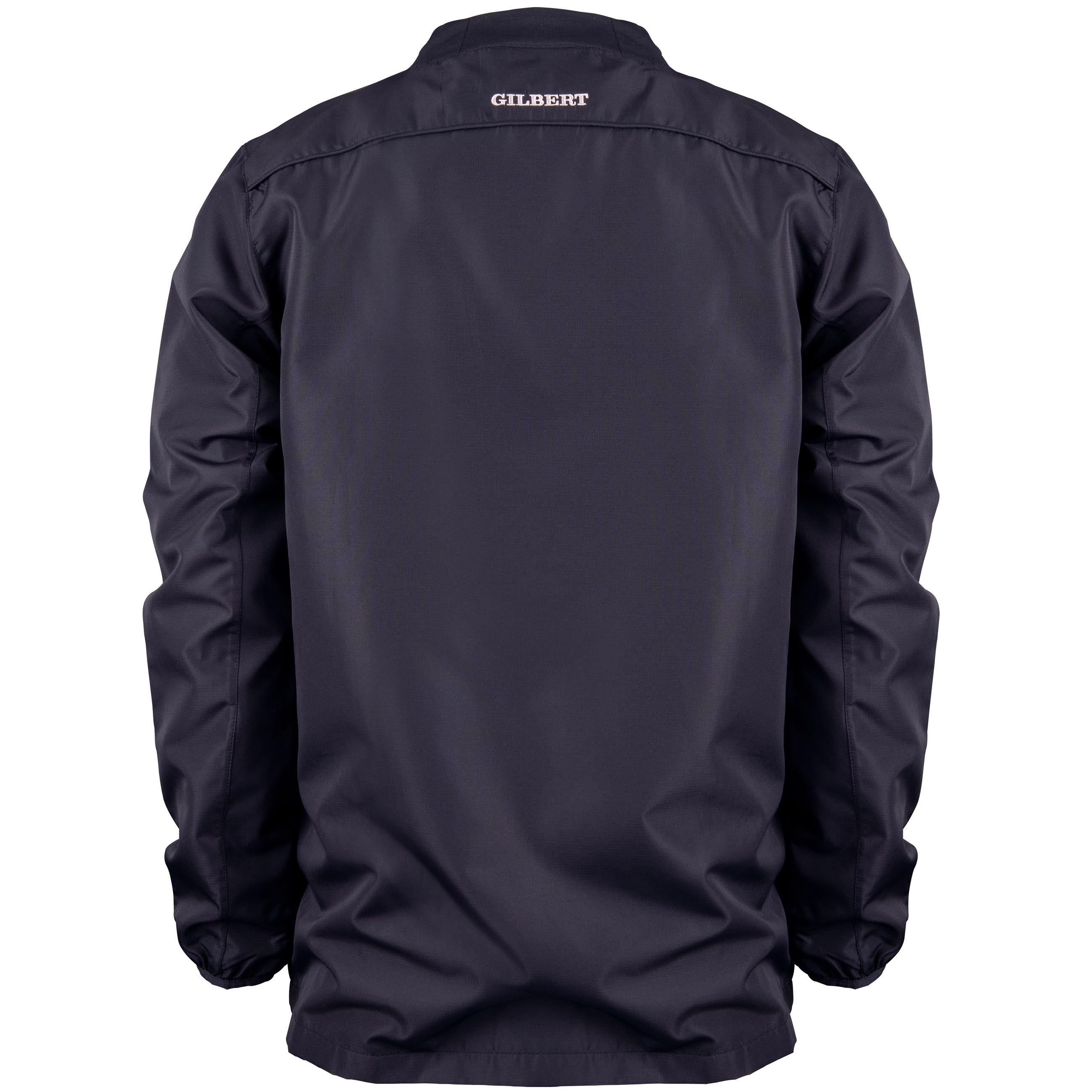 gilbert-rugby-photon-warm-up-top-junior-nero-oro image 4