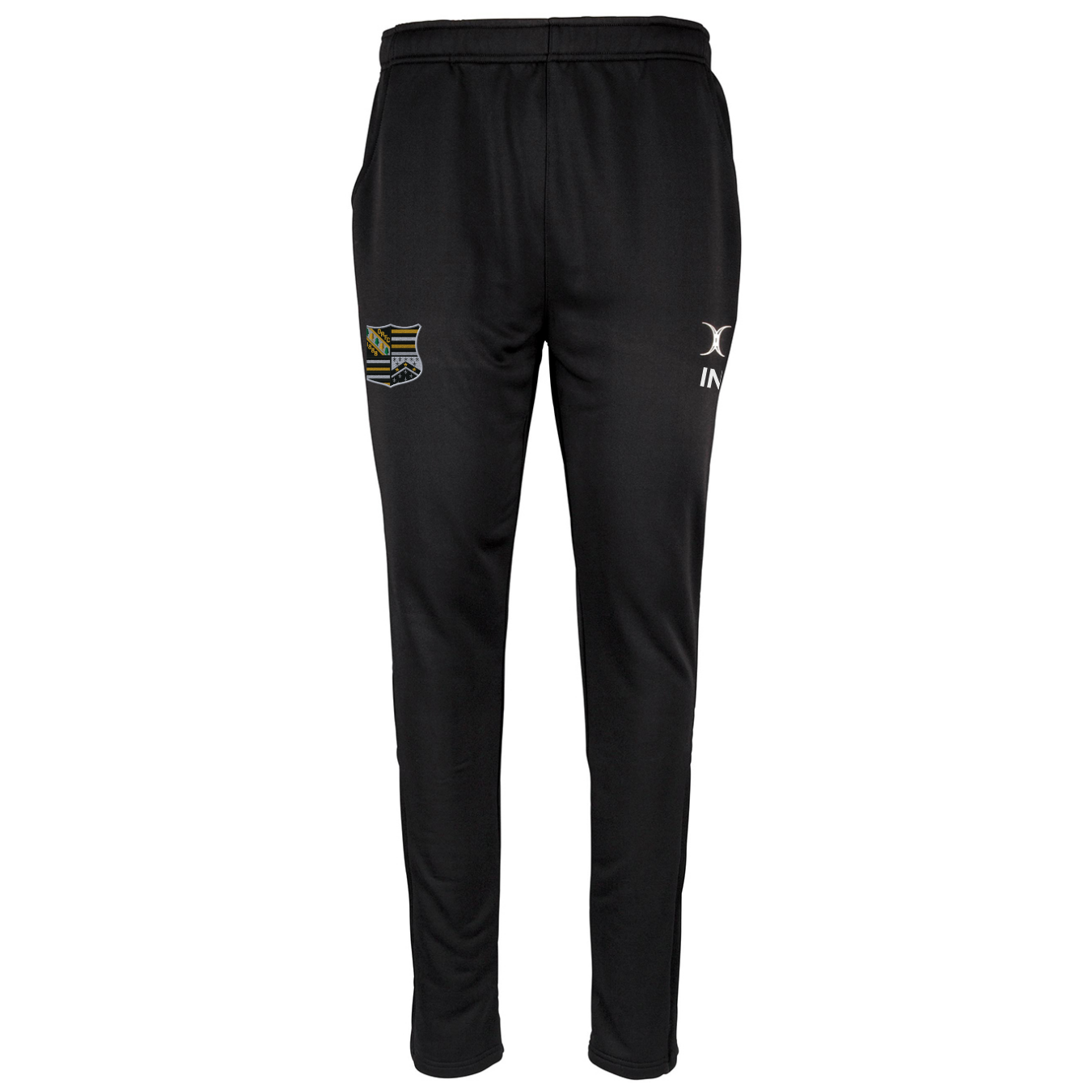 gilbert-rugby-quest-pantaloni-allenamento-senior-oadby-wyggestonians-nero image 1