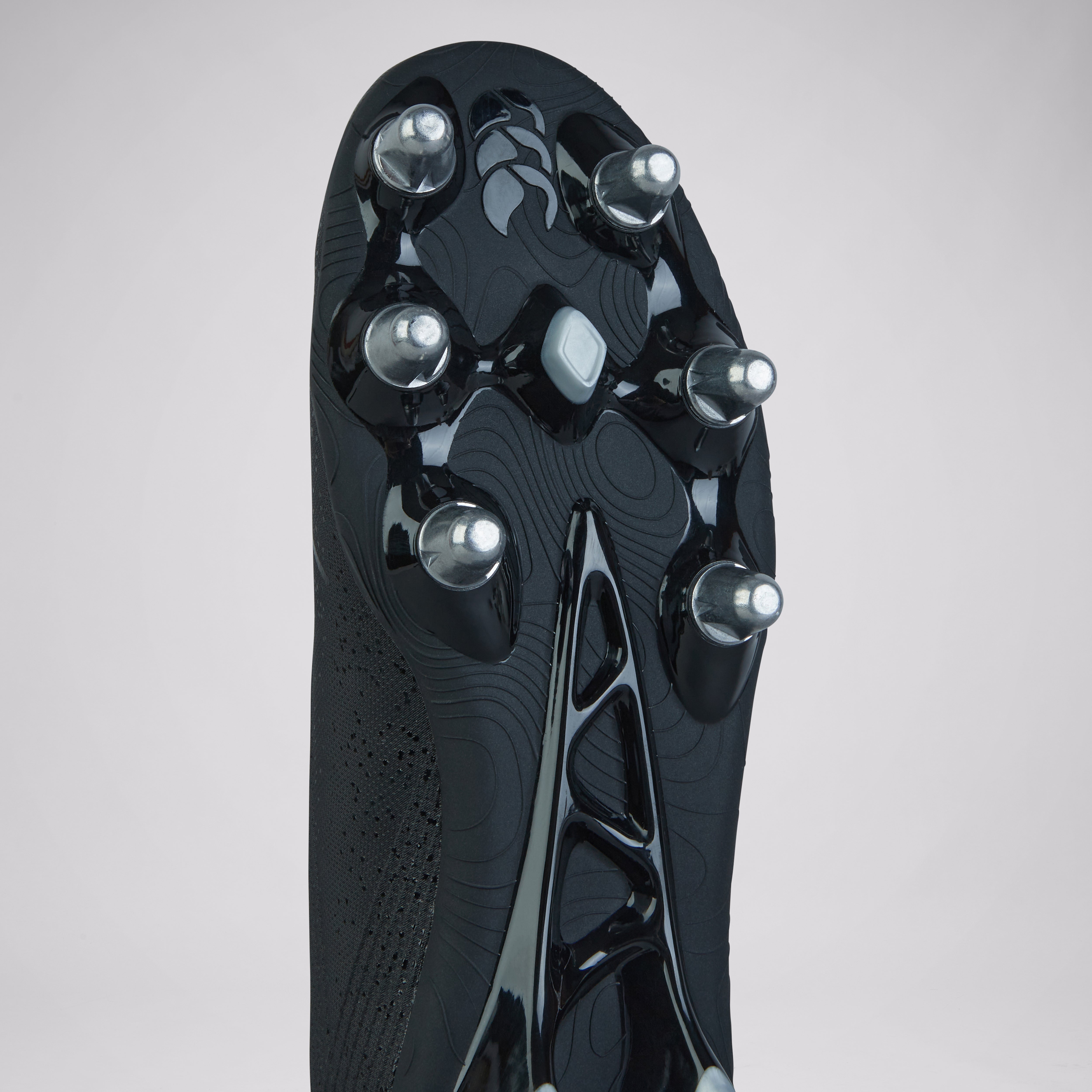 canterbury-stampede-groundbreak-pro-sg-adulto-scarpe-rugby-nero-grigio image 3
