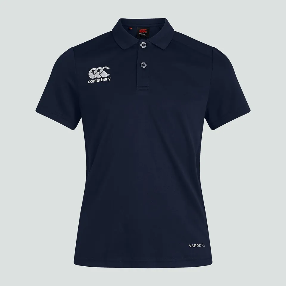 canterbury-club-dry-polo-junior-polo-rugby-bambino-blu-navy image 1