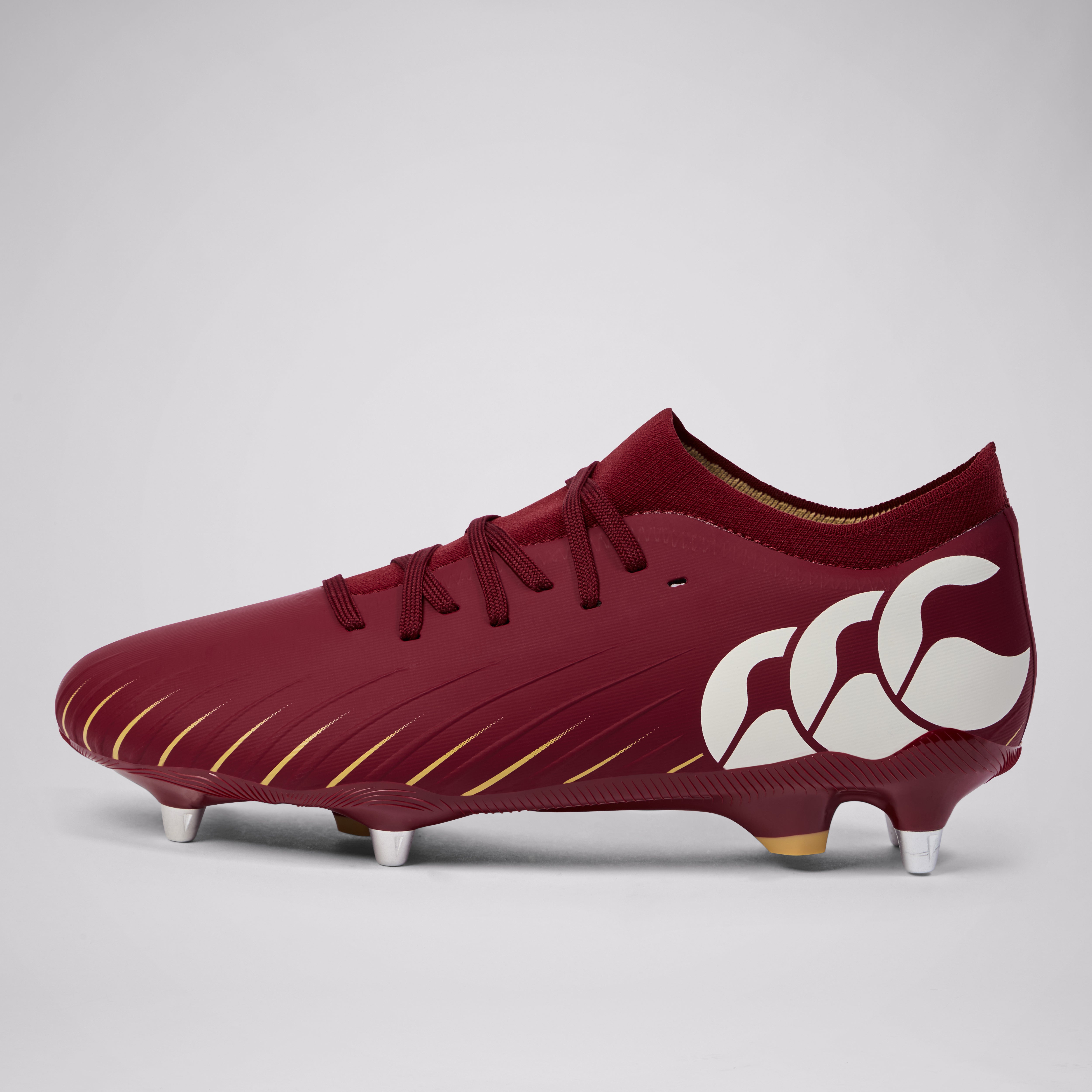 canterbury-speed-falcon-pro-soft-ground-unisex-scarpe-rugby-rosse image 1