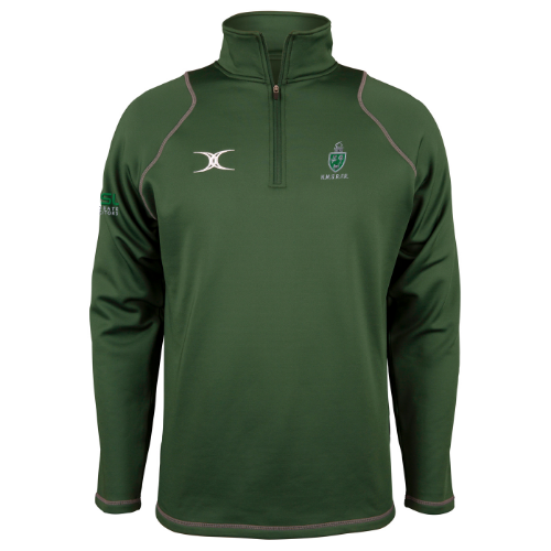 gilbert-rugby-quest-1-4-zip-pile-north-midlands-rugby-referees-bambino-verde image 1