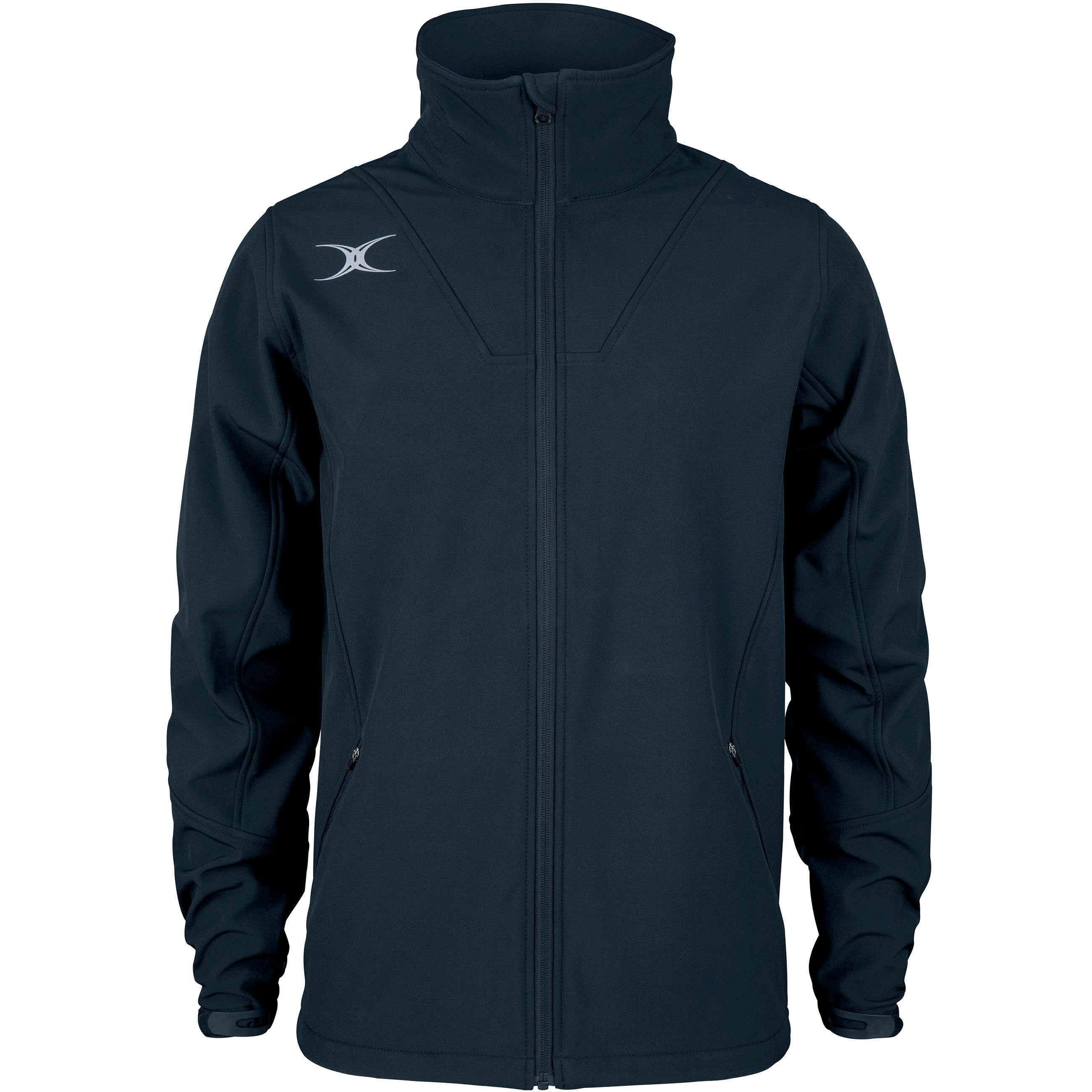gilbert-rugby-pro-giacca-full-zip-softshell-nero image 4