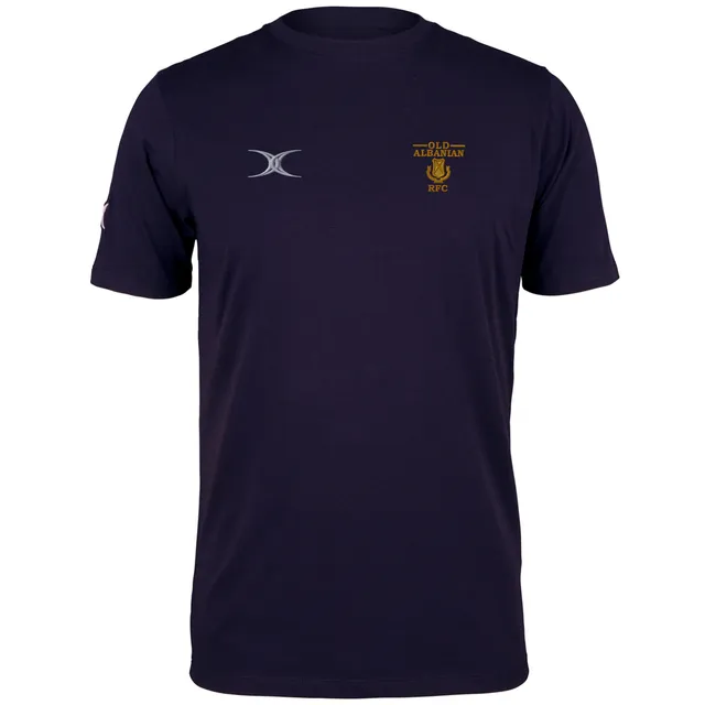 gilbert-rugby-old-albanians-rfc-senior-t-shirt-quest-uomo-blu-navy image 1