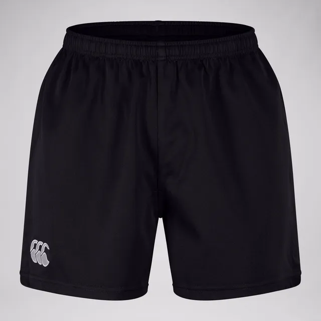 canterbury-mens-professional-short-2-0-black-pantaloncini-rugby-neri image 1