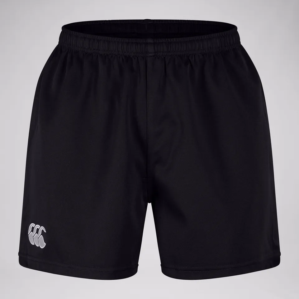 canterbury-mens-professional-short-2-0-black-pantaloncini-rugby-neri image 1