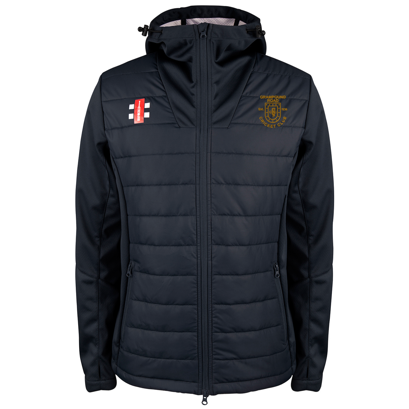 gray-nicolls-pro-performance-giacca-training-adulto-grampound-road-cc-nero image 1