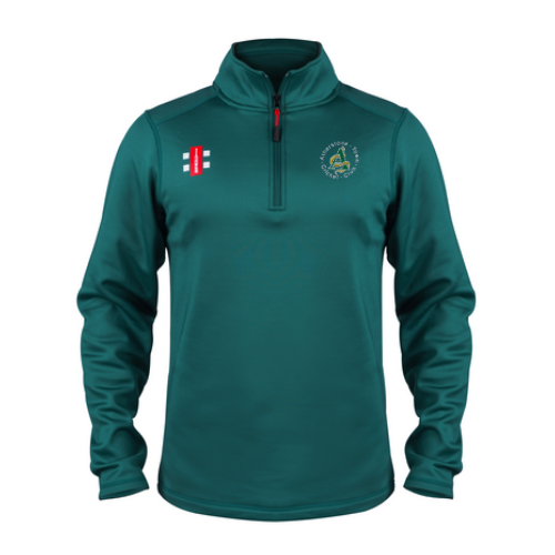 gray-nicolls-atherstone-cc-junior-bambino-pile-storm-fleece-verde image 1