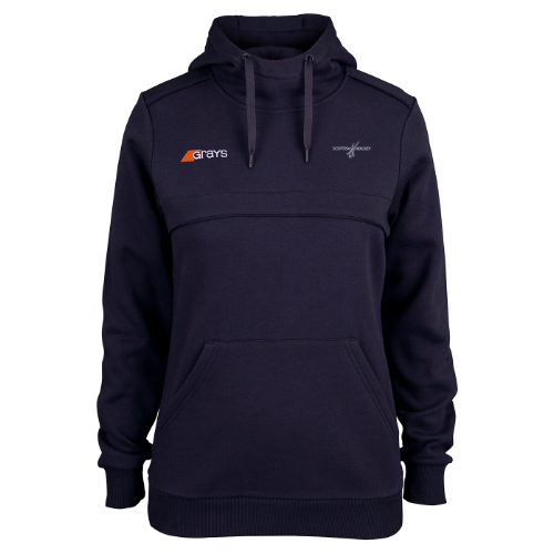 grays-point-felpa-con-cappuccio-donna-scottish-hockey-blu-navy-scuro image 1