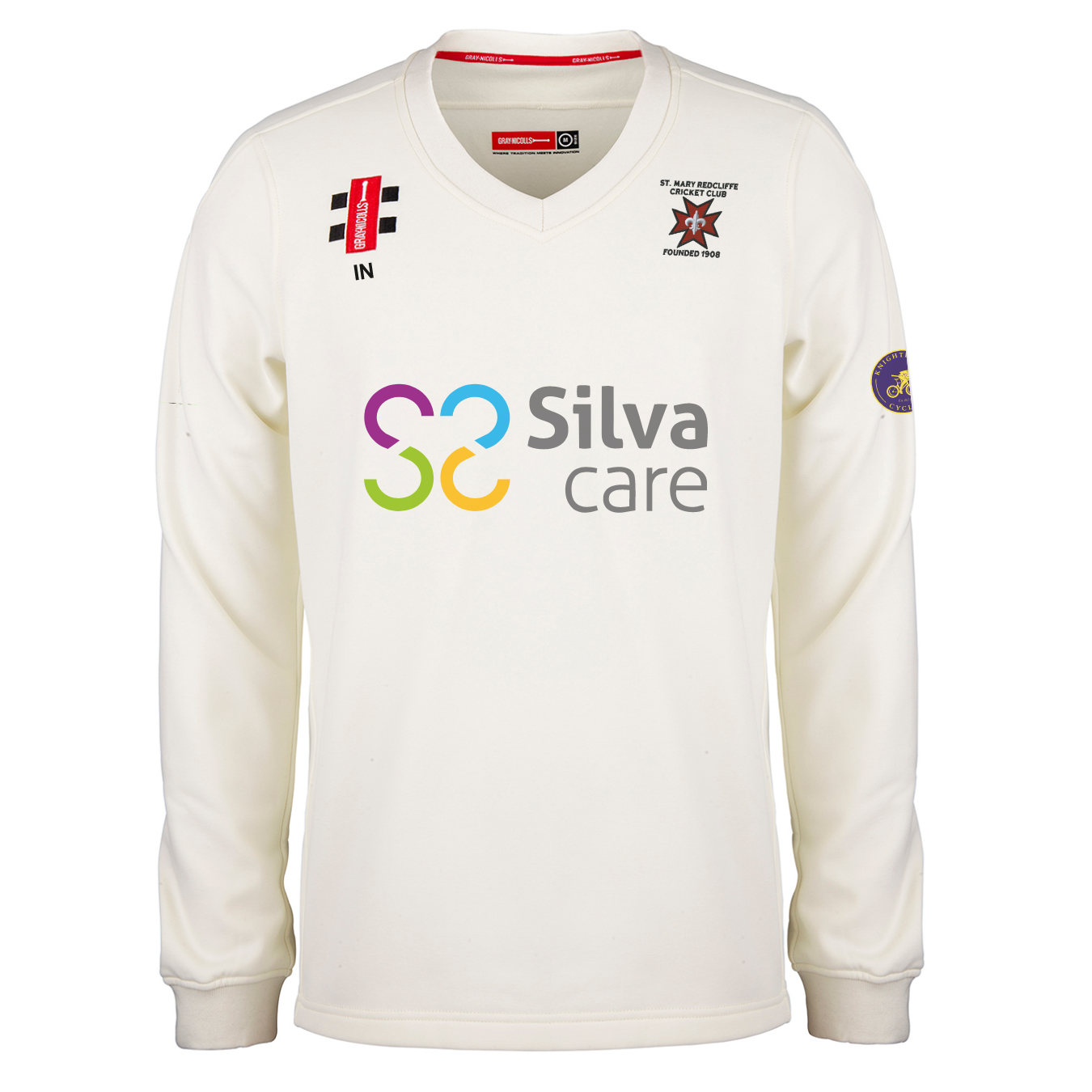 gray-nicolls-st-mary-redcliffe-pro-performance-maglione-cricket-match-junior-avo image 1