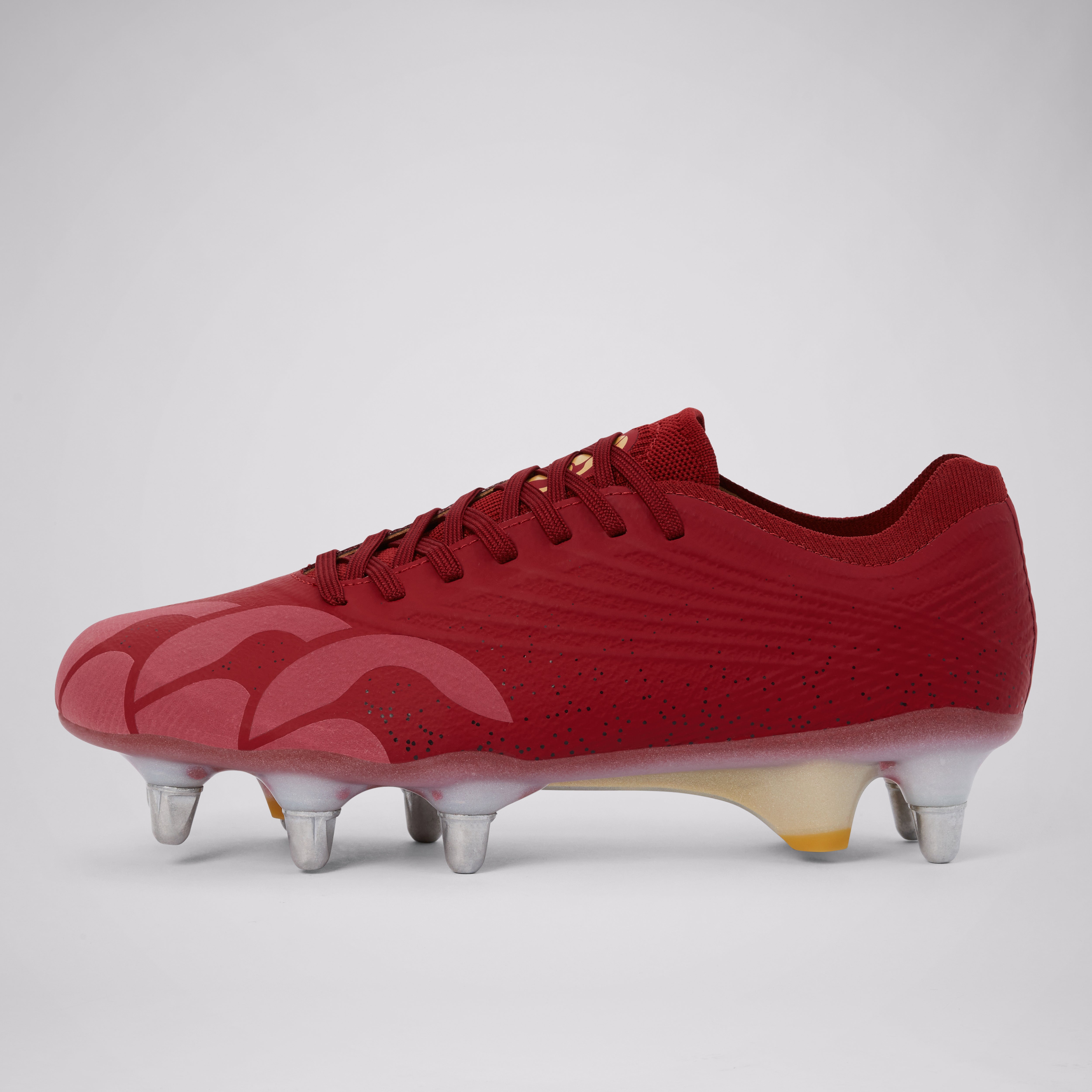 canterbury-stampede-elite-scarpe-rugby-terreno-morbido-rosso image 1