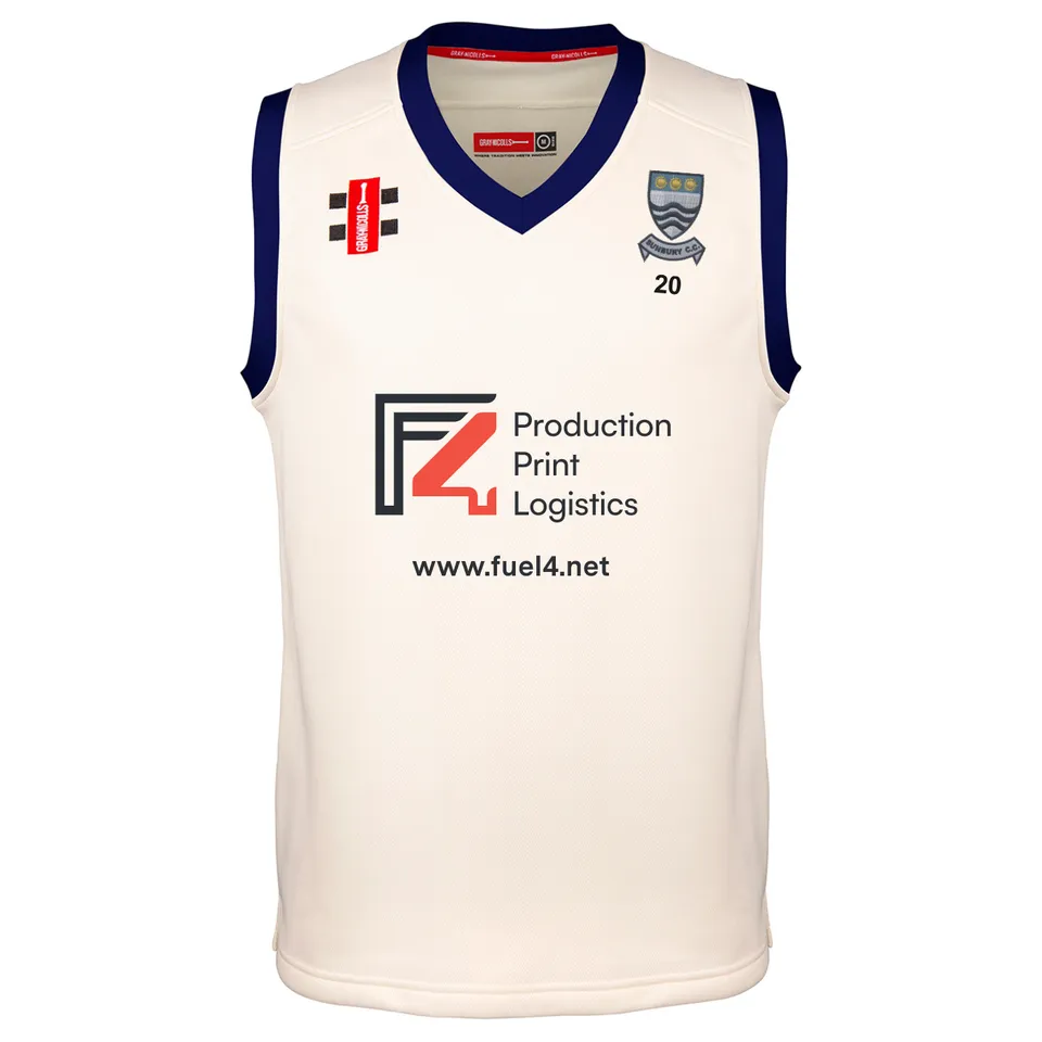 gray-nicolls-pro-performance-slipover-match-bambino-sunbury-cc-avorio-navy image 1