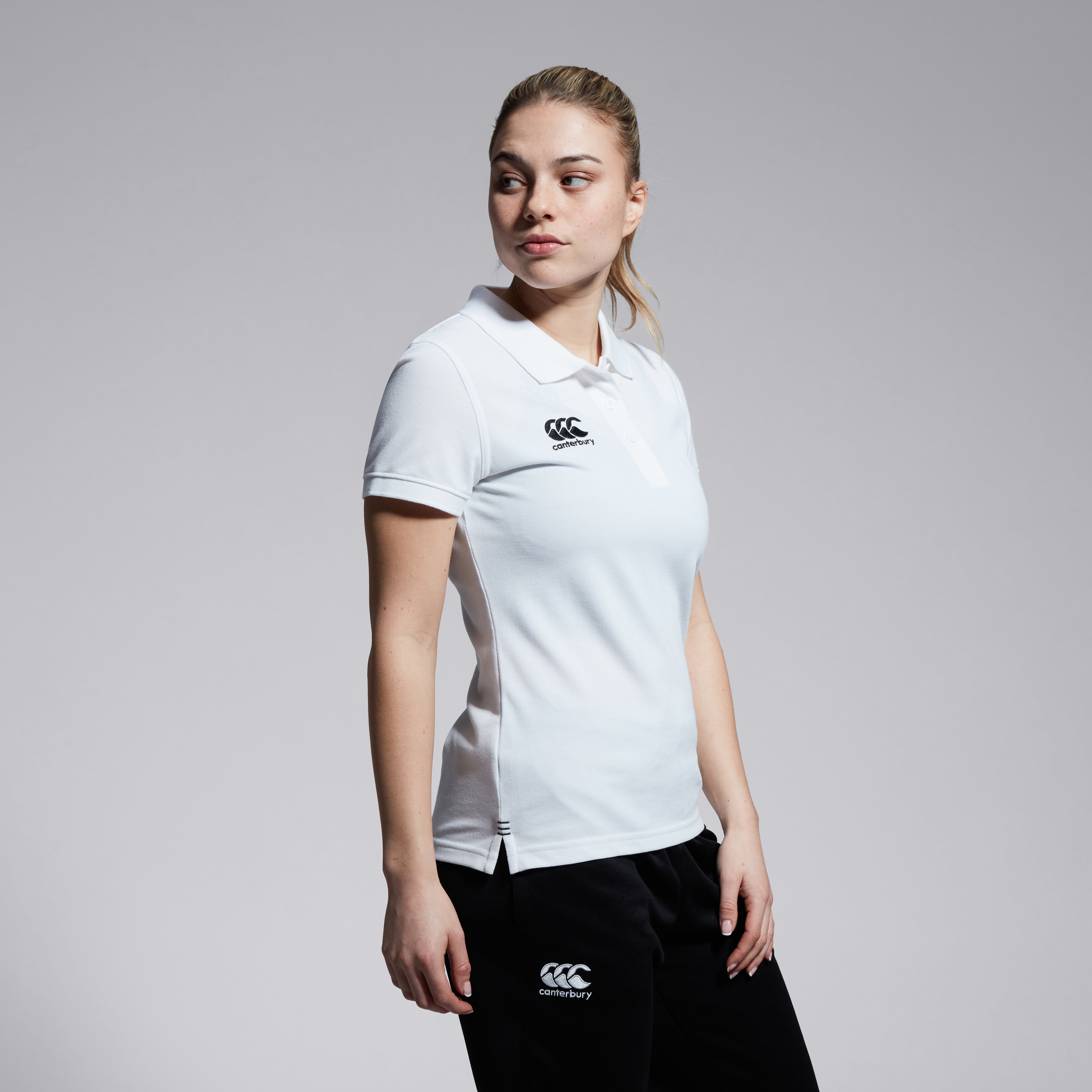 canterbury-waimak-polo-shirt-donna-white image 1
