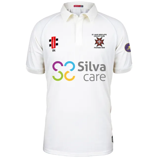 gray-nicolls-st-mary-redcliffe-matrix-v2-maglia-cricket-manica-corta-junior-avor image 1