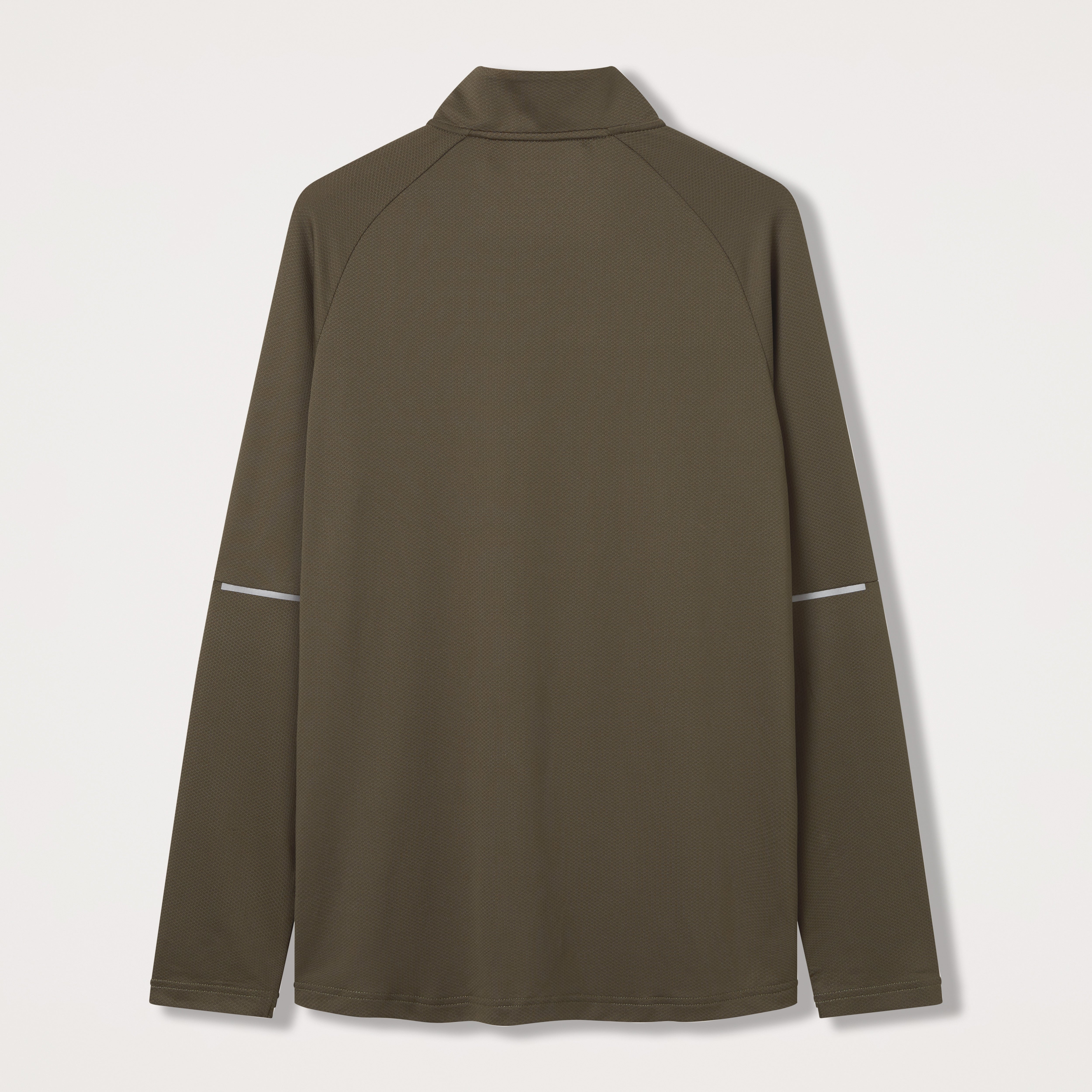 canterbury-tempo-felpa-1-4-zip-uomo-verde-performance image 6