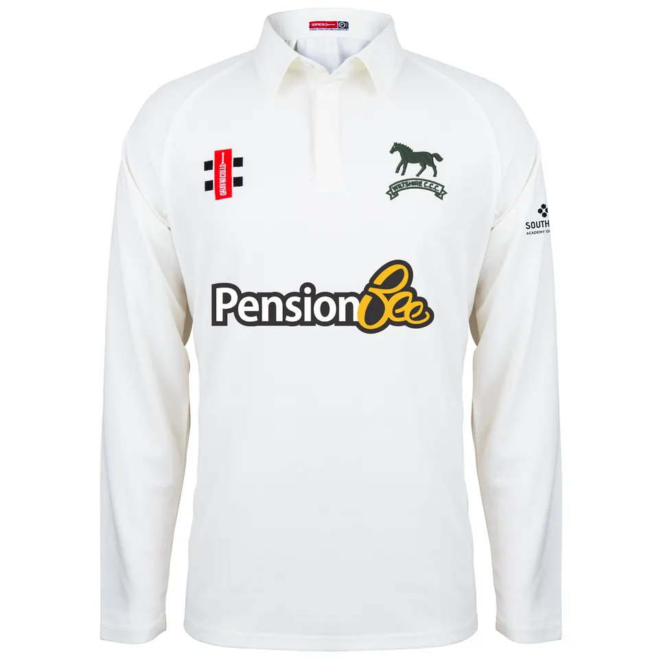 gray-nicolls-matrix-v2-maglia-cricket-manica-lunga-senior-wiltshire-cricket-avor image 1