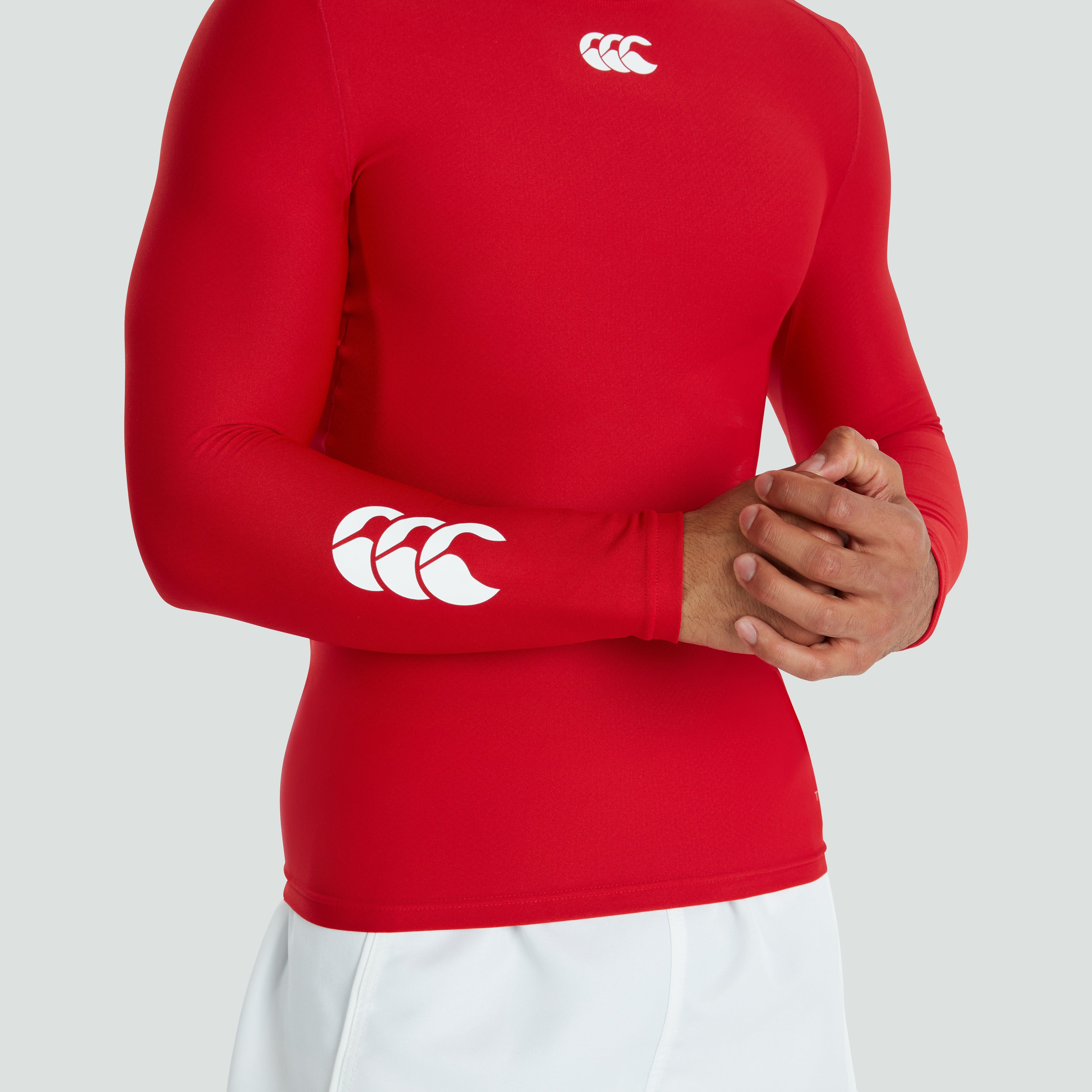 canterbury-mens-thermoreg-top-intimo-termico-manica-lunga-rosso image 6