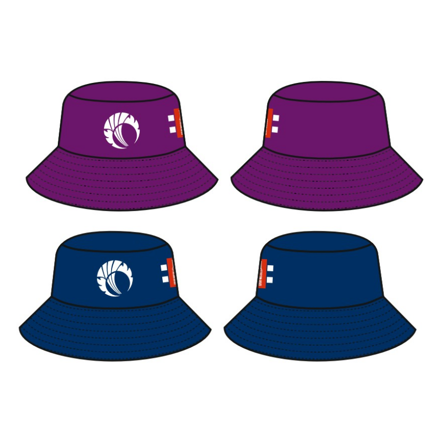 gray-nicolls-bucket-hat-senior-cricket-scotland-dark-navy-purple image 1