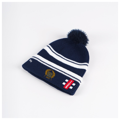 gray-nicolls-old-rutlishians-cc-senior-cuffia-bobble-hat-blu-navy-scuro image 1