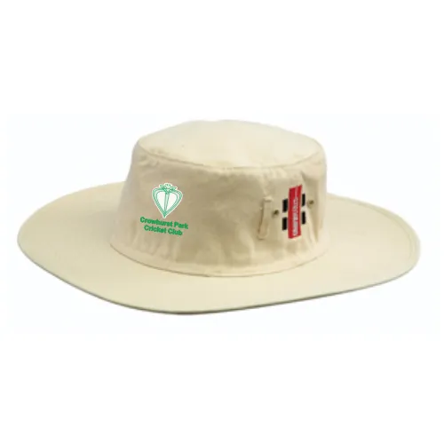 gray-nicolls-crowhurst-park-cricket-club-cappello-da-sole-cricket-crema-adulto image 1