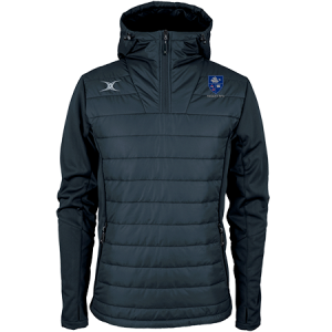 gilbert-rugby-havant-rfc-adult-pro-active-quarter-zip-dark-navy image 1