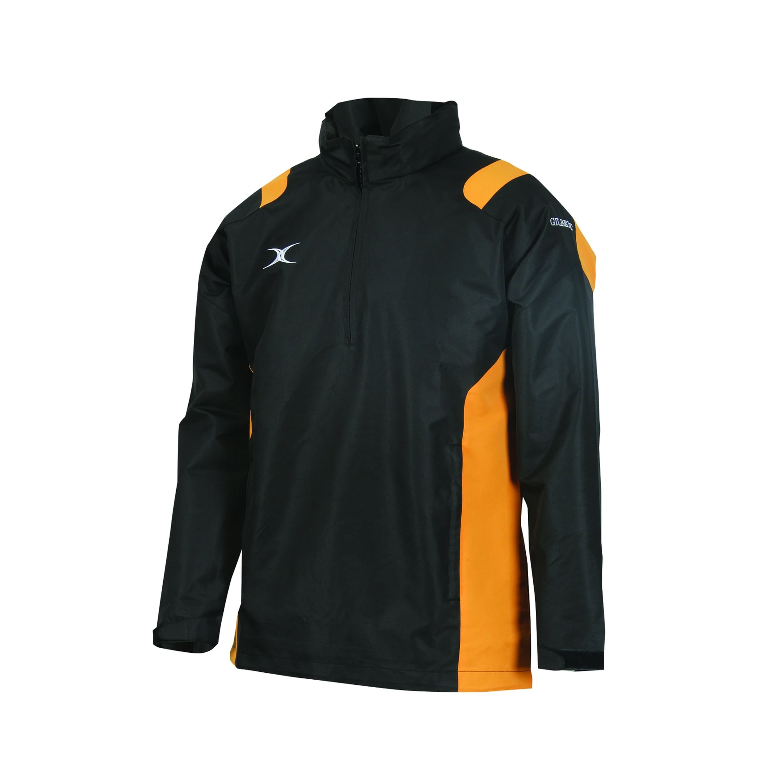 gilbert-rugby-revolution-giacca-half-zip-junior-nero image 3