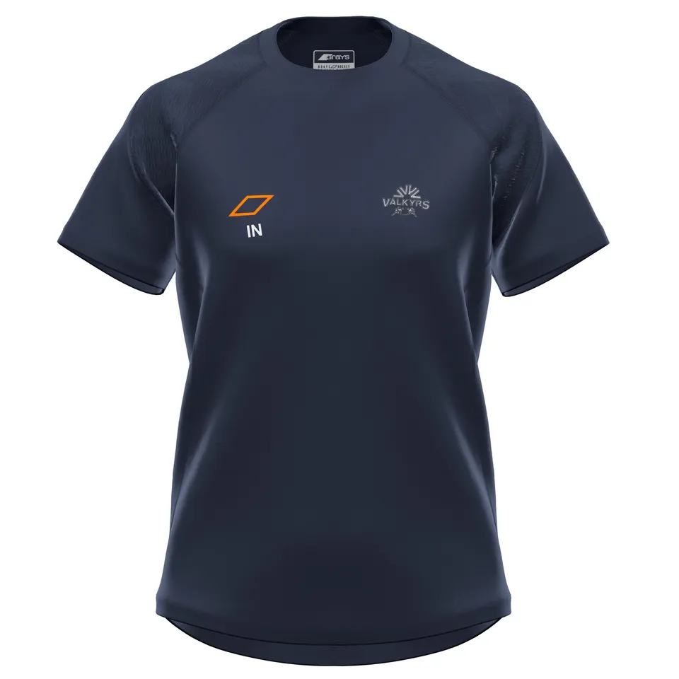 grays-gts-valkyrs-h-c-maglia-training-donna-manica-corta-blu-navy-scuro image 1