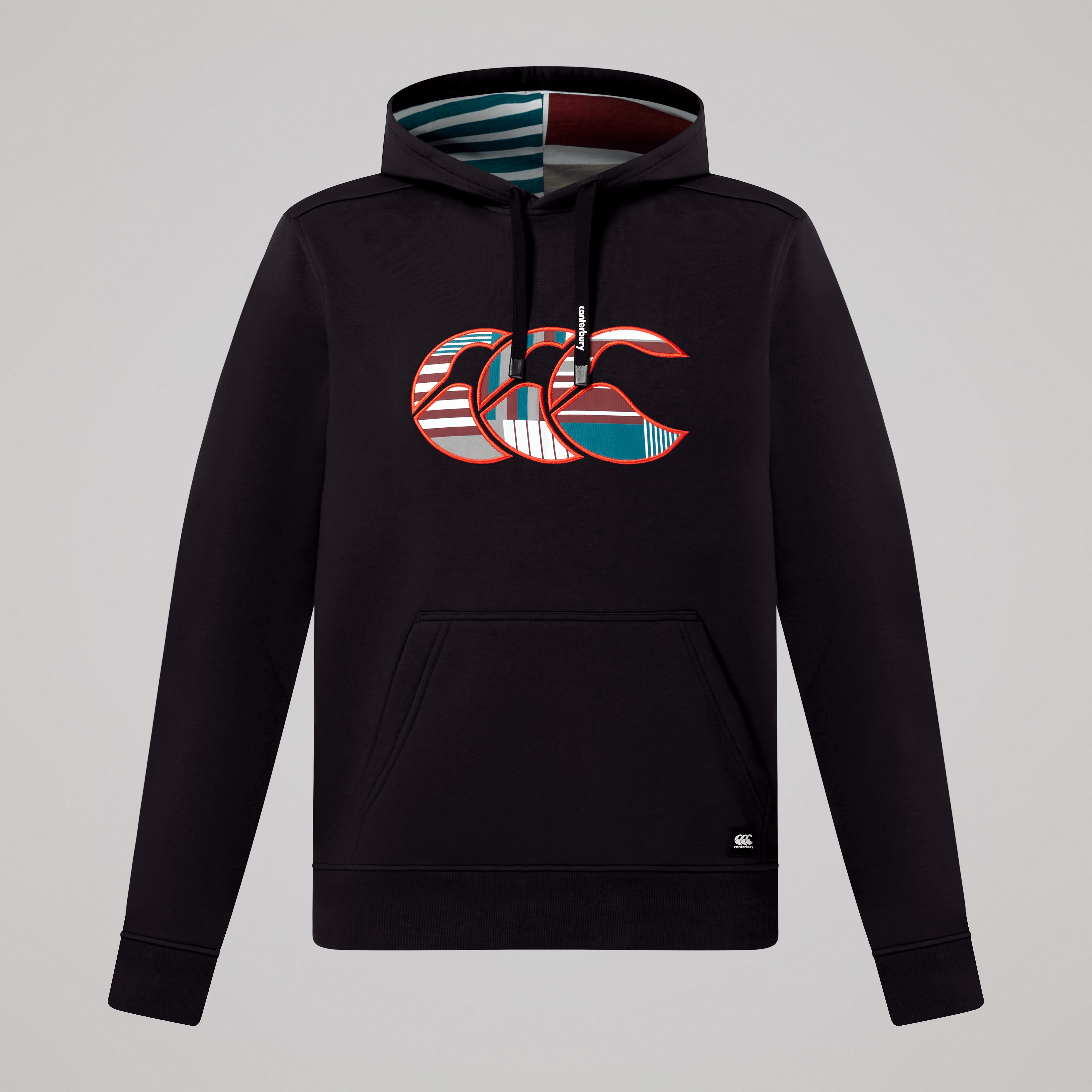canterbury-uglies-logo-hoodie-uomo-nero-felpa-con-cappuccio image 1