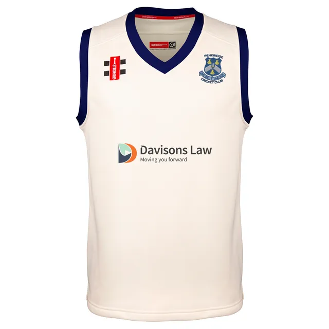 gray-nicolls-penkridge-cc-pro-performance-match-slipover-junior-avorio-navy image 1
