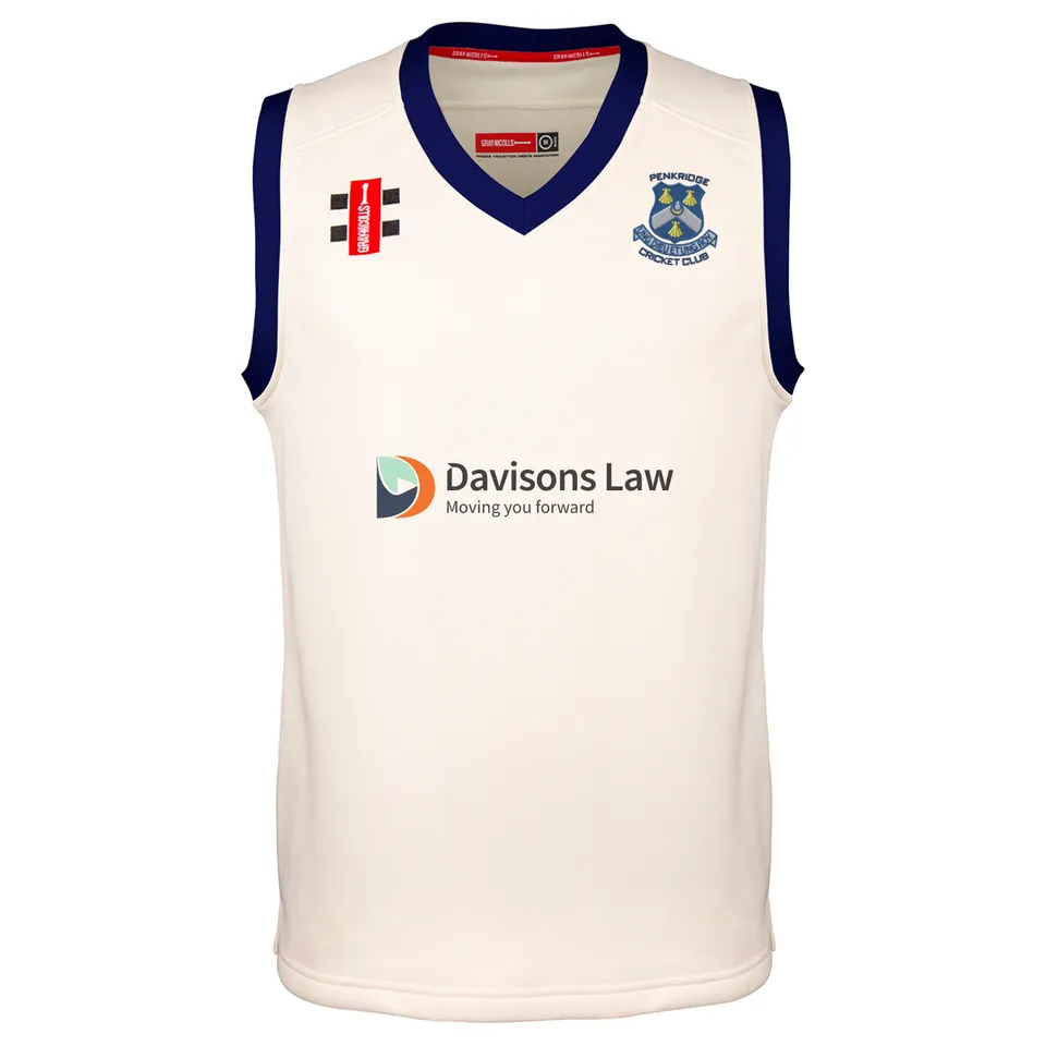 gray-nicolls-penkridge-cc-pro-performance-match-slipover-junior-avorio-navy image 1