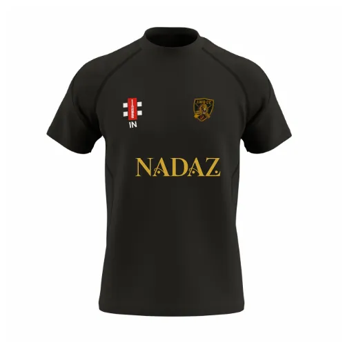 gray-nicolls-luton-women-girls-cc-gts-t-shirt-manica-corta-senior-nero image 1