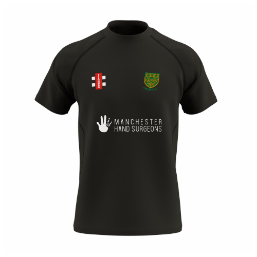 gray-nicolls-cheadle-cc-gts-t-shirt-manica-corta-junior-nero image 1