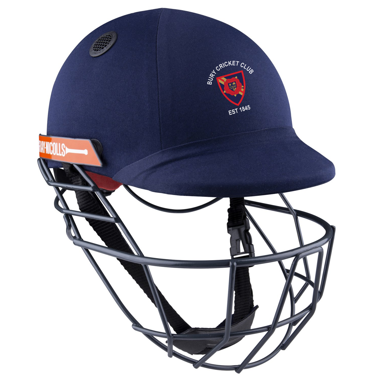 gray-nicolls-atomic-360-casco-da-cricket-junior-bury-cc-blu-navy image 1
