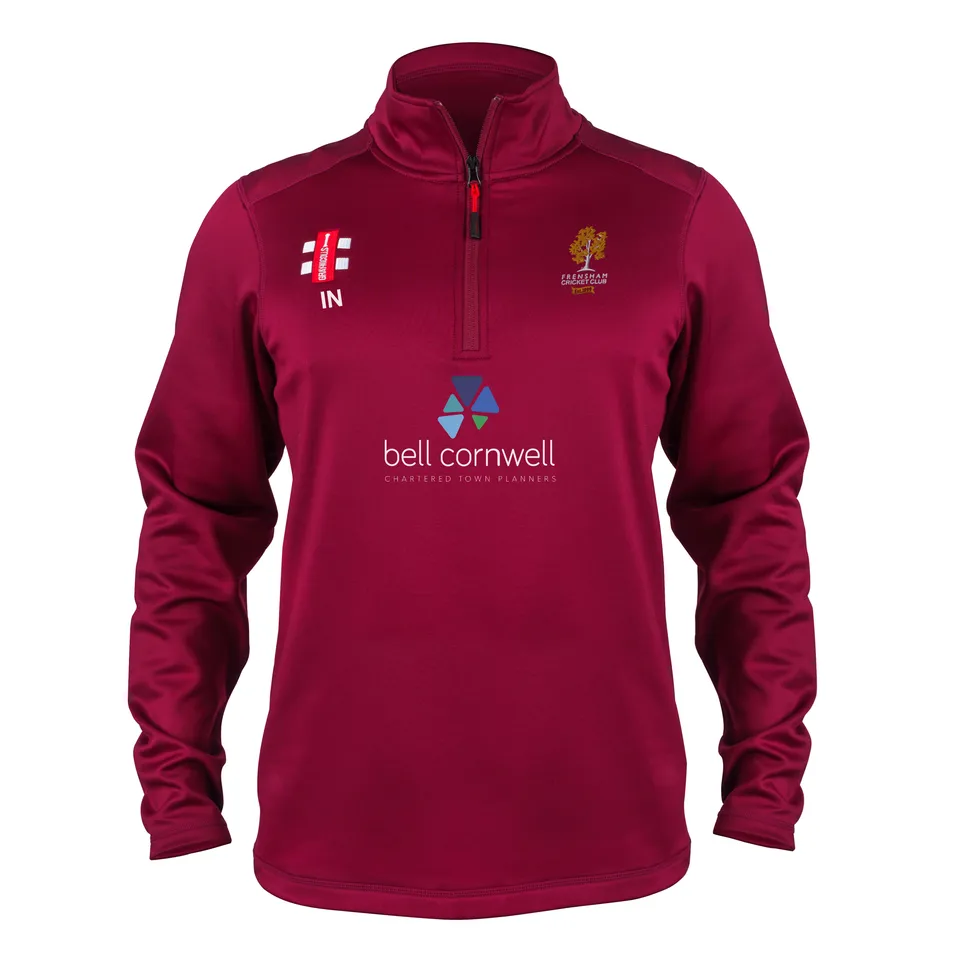 gray-nicolls-frensham-cc-senior-storm-pile-termico-bordeaux image 1