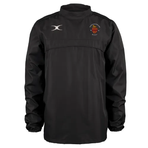 gilbert-rugby-photon-giacca-warm-up-uomo-northumberland-rfu-nero image 1